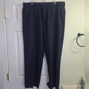 Haggar Men's Classic Navy Dress Pants